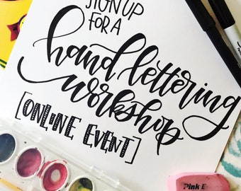 HAND LETTERING 101