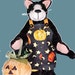 Goblin Halloween Cat PDF pattern only