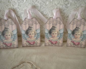 Gift Tags Victorian Angel (4)