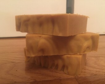 Carrot and honey soap. Bastille soap. Baby soap
