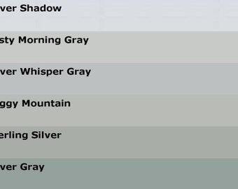 Light Grays SANDED Grout Variety Pack- 6 Colors - 3 Pounds for Walls, Floors, Counter Tops, Backsplashes, Tubs, Showers, Mosaics