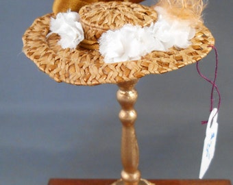 1 Inch Scale Dollhouse Miniature Hat