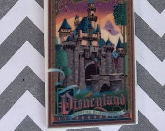 5pc. Disneyland resin Planar Flatbacks