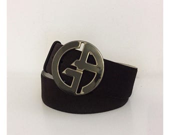 GIORGIO ARMANI - 90s Giorgio Armani Belt - Armani Leather Belt