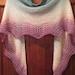 MOTHERSDAY Spring Meadow Scalloped Hand-knit Scarf