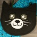 Large Cat Knitting Supply Pouch; Crochet Tool Pouch; Electronics Cord Pouch
