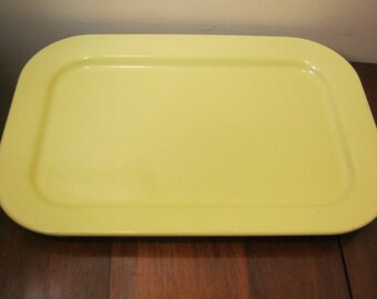Vintage Melmac Texas Ware Tray #142 Yellow