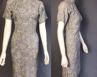 1940s cheongsam / 1940s rayon dress