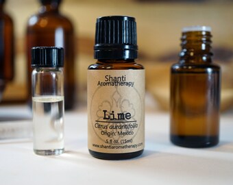 Lime Essential Oil - Pure Distilled LIme Oil