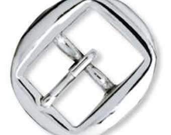 Cart Buckle 1" (2.5 cm) Nickel Plated 1608-02