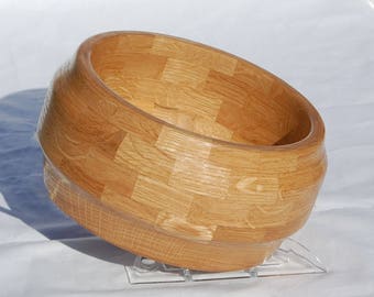 Oak Wooden Yarn Bowl