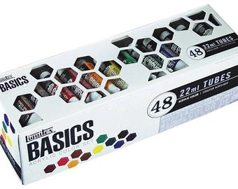 Liquitex BASICS Acrylic Paint Tube 48-Piece Set