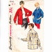 Simplicity 4945 Vintage Women's Boxy or Jacket Long Sleeve Shirt Size 12 Bust 30