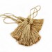 Beige Tassel Charms, 95mm Tassel, Tassel Charms, 5pcs Tassels, Tassels Pendant, Necklace Tassels, Jewelry Making, DIY Tassel Pendant