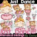 Ballet Clipart - Ballerina Clipart - Bear Clipart -Instant Download - Just Dance - Kids Clipart - Commercial Use