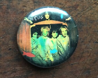 The Cure Vintage Original Button 1980's