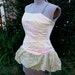 SALE Adult Fairy Dress Tea Rose Bodice Fits Sizes 6 -10 Hand Dyed One of a Kind Faerie Wear Costume Fantasy Conventions & Cosplay, Festivals