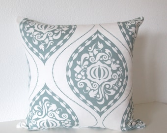 Dwell Studio Ogee Aqua Marine decorative pillow cover