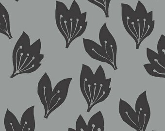Lemmikki by Lotta Jansdotter for Windham Fabrics - 43088-7 - Iron - 1/2 Yard Cotton Quilt Fabric