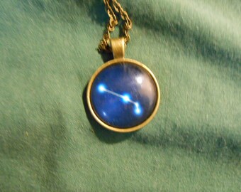 Zodiac star Aries necklace