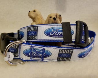 Automotive Handmade Dog Collar 1 Inch Wide Large & Medium