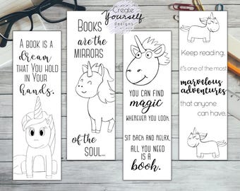 printable bookmarks etsy