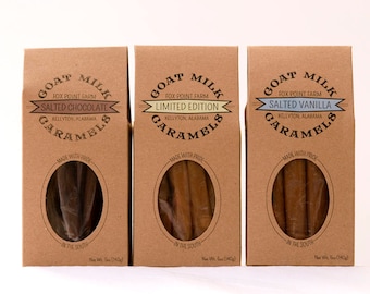 Sea Salt Goat Milk Caramels