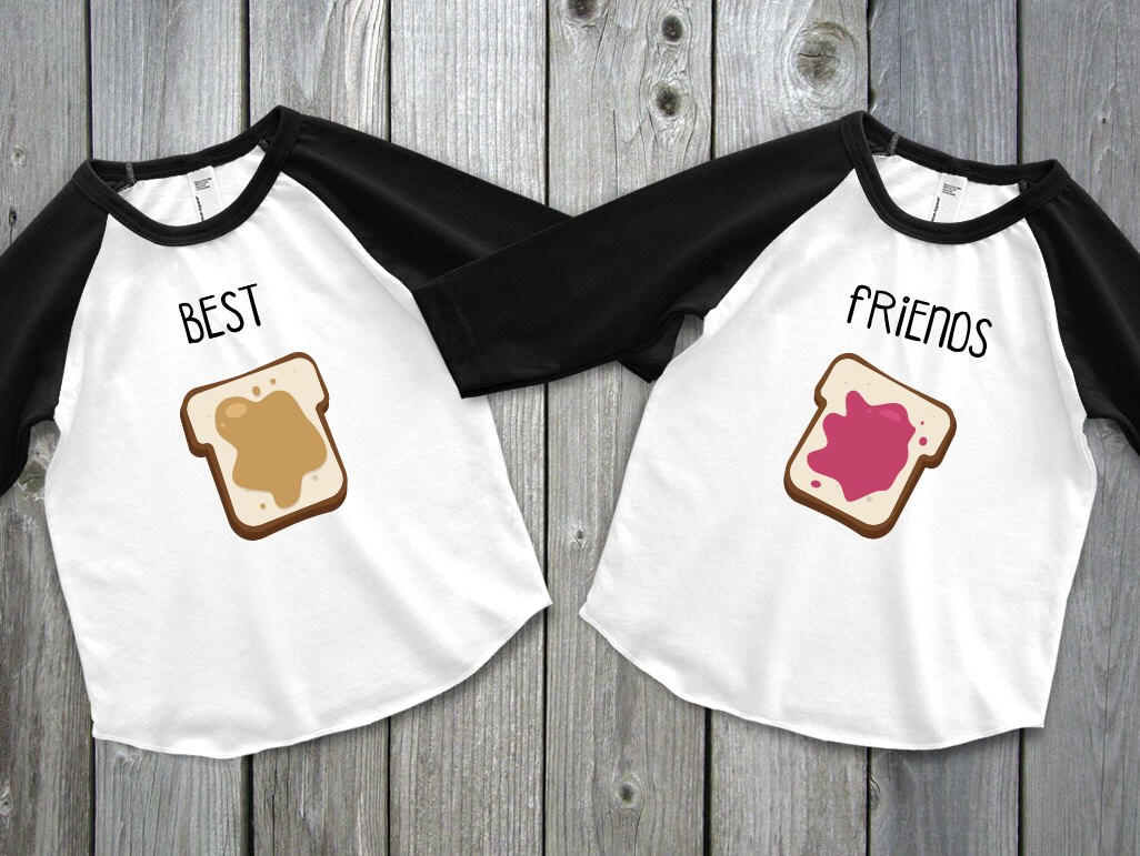 Best Friend Shirts Peanut Butter and Jelly Shirts Best