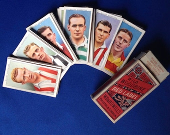 Wild Woodbine 1935 Football Cards