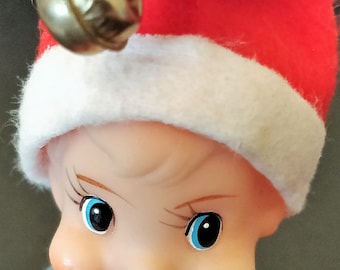 Knee Hugger Elf - Vintage Pixie Christmas Ornament