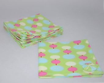 Cloth Napkins With Embellishment Set of 4 (10")