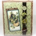 St. Patrick's Day Card - Happy St Patrick's Day - Vintage Style St Patrick's Day - Victorian Irish Shabby Chic Handmade Greeting Card