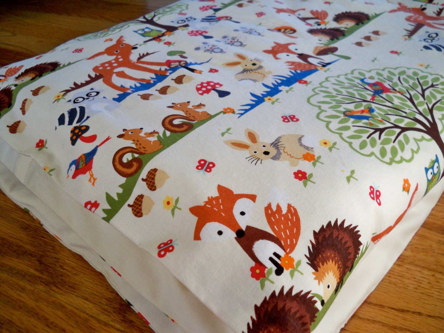 Toddler Duvet Cover Crib Bedding Designer Fabric Forest