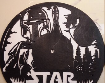 Star Wars Boba Fett Clock