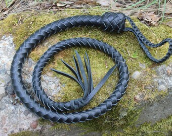 Premium Leather Whip