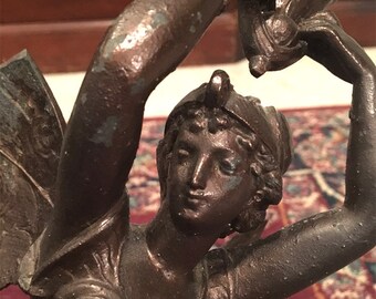 Vintage Fairy/Winged Goddess Statue