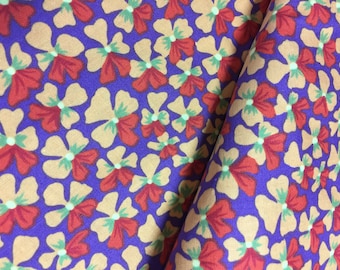 Kaffe Fassett Fabric -Violets PWGP 123 Phillip Jacobs - 100% Quality Cotton OOP and Rare Yardage