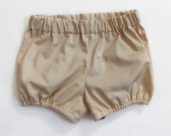 Khaki Bloomers / Bloomers / Baby Bloomers / Cotton Baby Bloomers / Bubble Shorts