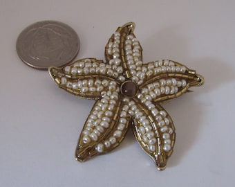 Liz Clairborne Vintage Starfish Brooch