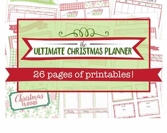 The Ultimate Christmas Planner // printable holiday organizer