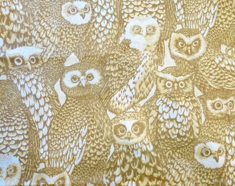 Owl Print Home Dec Fabric by Christopher Prints - What a Hoot
