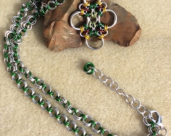 Chainmaille necklace