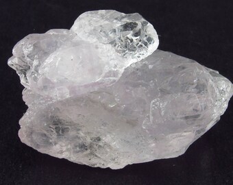 Rose Quartz Crystal Cluster From Brazil - 1.2"