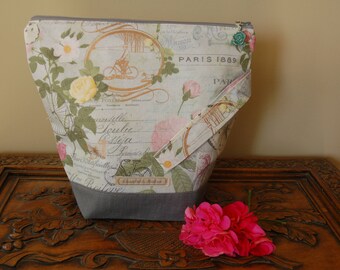 Paris Knitting Project bag, medium