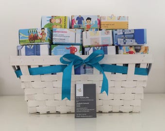 Set of 50 Boxes made from recycled paper for Origami-wedding favors-Wedding Paper Box-Origami Gift Box-Upcycled Packaging-Recycled Gift Box