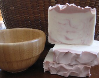 Jasmine Soap, All Natural Soap, Handmade Soap, Hand Soap, Cold Process Soap, Homemade Soap, Artisan Soap, New Hampshire, Gifts For Her