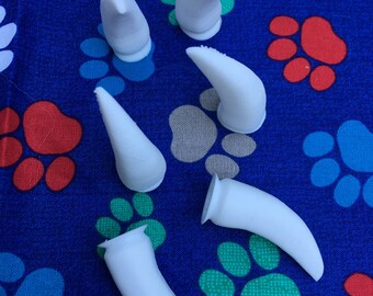 3D Plastic Fursuit Claws