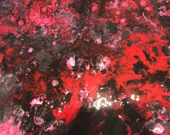 Original Abstract Acrylic Painting