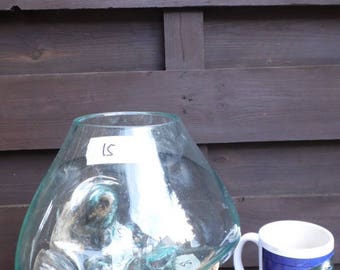 Liqva S, Dekoglas S, rootwood glass vase S, Liqvavase S gamal, root molten vase