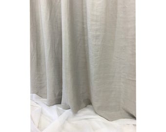 Stone Grey Shower Curtain Mildew Free 72x72 72x85 72x94 Or